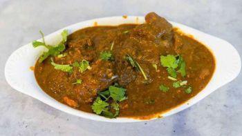 Gongura Goat Curry (Chef'S Special) · Cooked with gongura leaves in a rich curry sauce A specialty item from coastal Andhra.