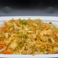 Moo Shu Chicken  木順鸡 · Comes with (5 Pancakes)