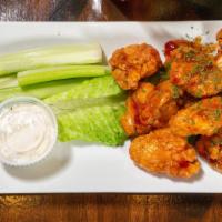 Boneless Wings · Celery and Blue Cheese.