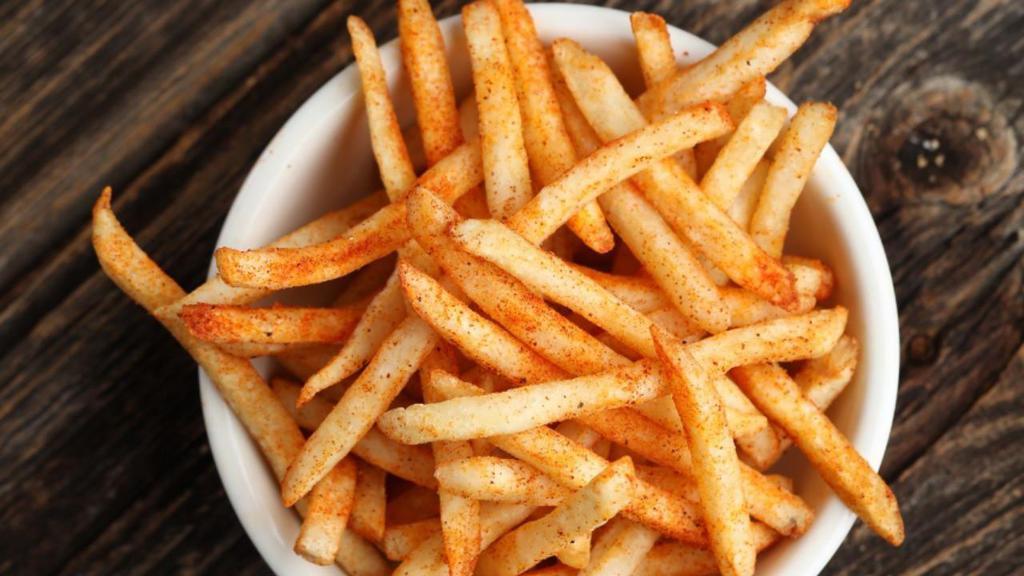 Spicy Fries · Classic fries dusted with spicy seasoning.
