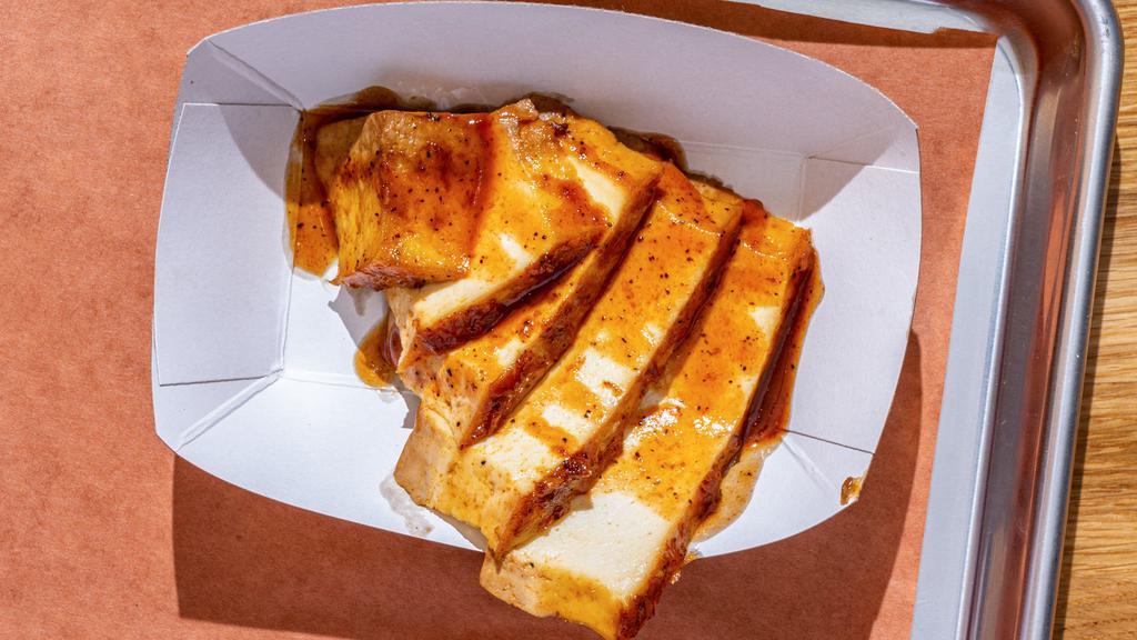 Tofu - Large · Sticky with a hint of heat.