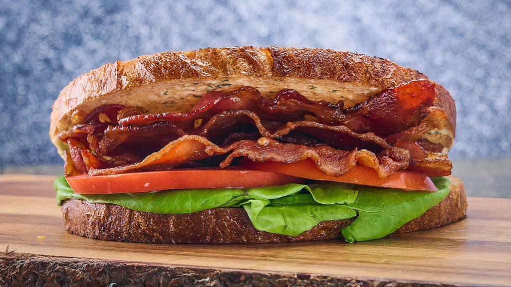 The Big Blt Sandwich · Jumbo bacon, lettuce, tomato, mayonnaise.