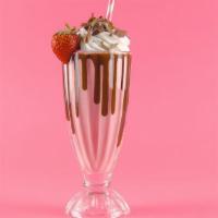 Chocolate Mint Milkshake · Chocolate ice cream and peppermint syrup.