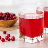 Cranberry Juice · Our delicious cranberry juice. Severed in a 16oz cup.