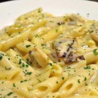 Penne Alfredo · 