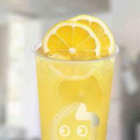 Lemon Yakult · Lemon juice with sweetened probiotic Yakult. Contains dairy. Caffeine-free.