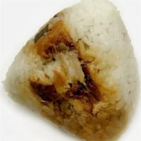 Unagi Eel Rice Ball · White Koshihikari, Rice, Eel, Sugar, Soy Sauce, Wheat, Mirin