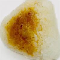 Spicy Bonito · White Koshihikari Rice, Bonito Flake, Soy Sauce, Mayonnaise, Garlic, Sesami Oil