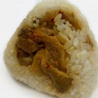 Pork Ginger · White Koshihikari Rice,Pork, Onion, Soy Sauce, Sugar, Salt, Ginger