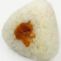 Plum Rice Ball · White Koshihikari Rice, Salt, Umeboshi Plum