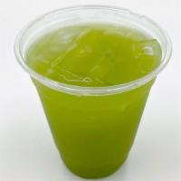 Iced Matcha Yuzu Lemonade · 