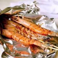 Grilled Shrimp With Foil / 锡纸大虾 · 