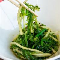 Seaweed Salad · Mixed with cucumber and house ponzu sauce.