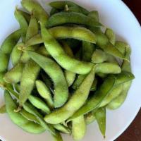 Edamame · Steamed green beans.