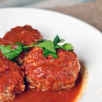 Nonna Rosa Meatballs (3) · Homemade with pork, veal, and beef.