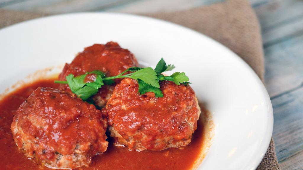 Nonna Rosa Meatballs (3) · Homemade with pork, veal, and beef.