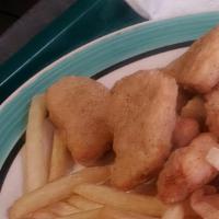 Chicken Nugget (10 Pcs) · With fries and soda.