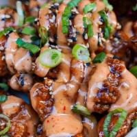 Sweet Chili Chick 'N Pop · with Samurai Sauce and Sesame
