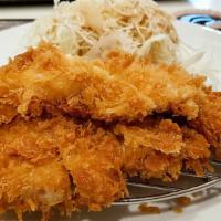 Tonkatsu · 돈까스 Pork Cutlet with Rice (includes soup)