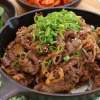 Bulgogi · 불고기 Thinly-Sliced, Marinated Beef Ribeye with vegetables