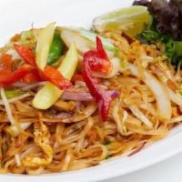 Pad Thai (Thai Noodles) · Vegetable, chicken, beef or shrimp.
