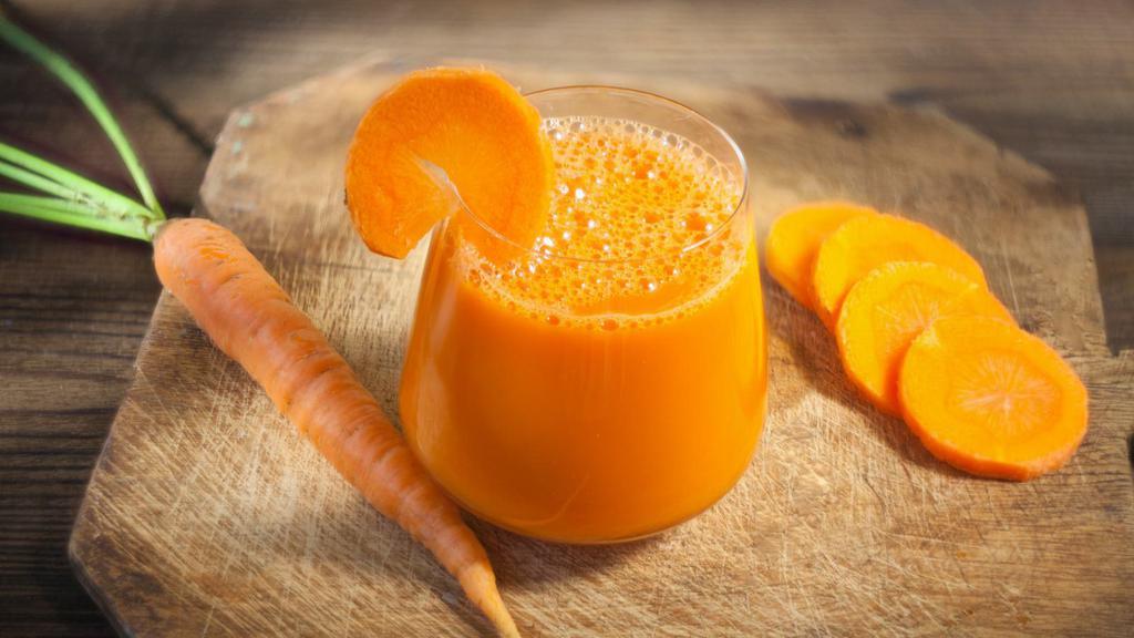 Sunny Cool Juice · Freshly squeezed carrot, orange, pineapple, and ginger juices.