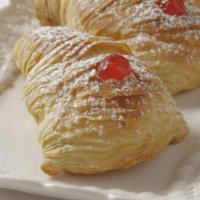 Lobster Tail · A flaky shell filled with amaretto French cream.