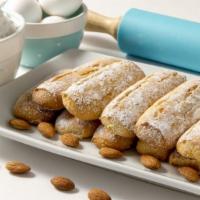 Almond Biscotti · Grandpa's favorite biscotti!! Crunchy and flavorful, the perfect biscotti to dip in a cup of...
