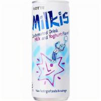 Milkis · Popular Korean Soda - Milk and Yogurt Flavor