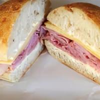Ham Sandwich Roll · This perfect size sandwich for one is served on the famous DiPaolo Hard Roll and using only ...