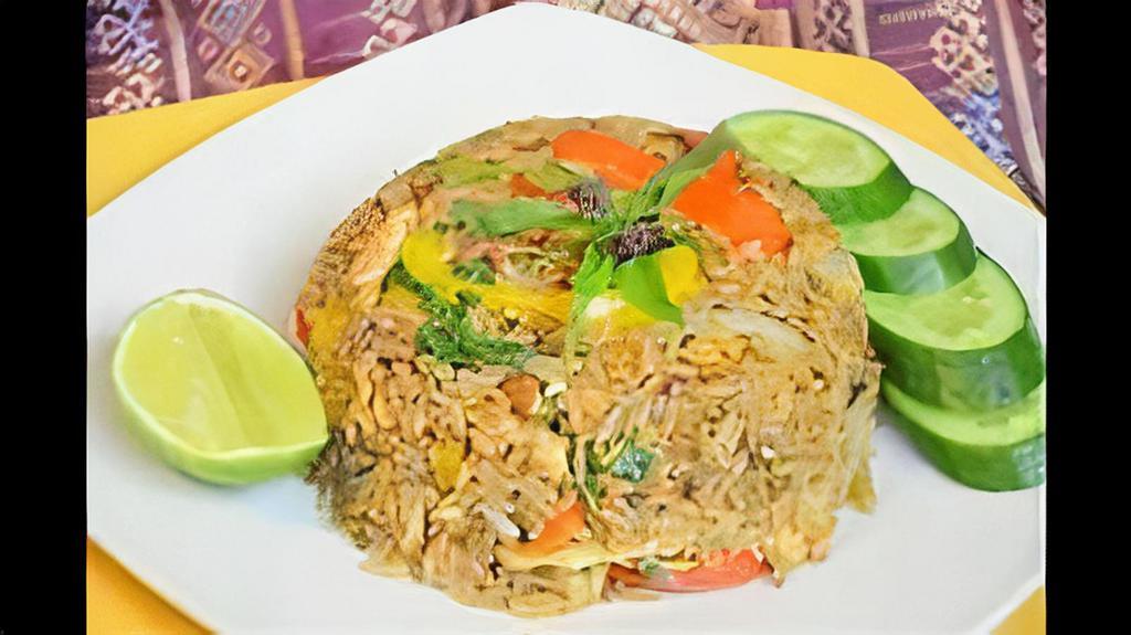 House Fried Rice · Fried with egg, onions, peas, carrots.