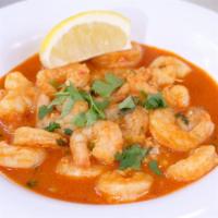 Camarao A Guilho (Garlic Shrimp) · Shrimp sauteed in olive oil, garlic and paprika.