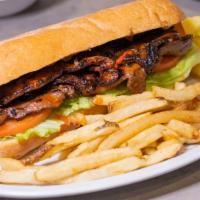 Pork Hawaiian Bbq Sandwich · 