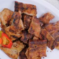 Pork Belly · these items require a longer cooking time.