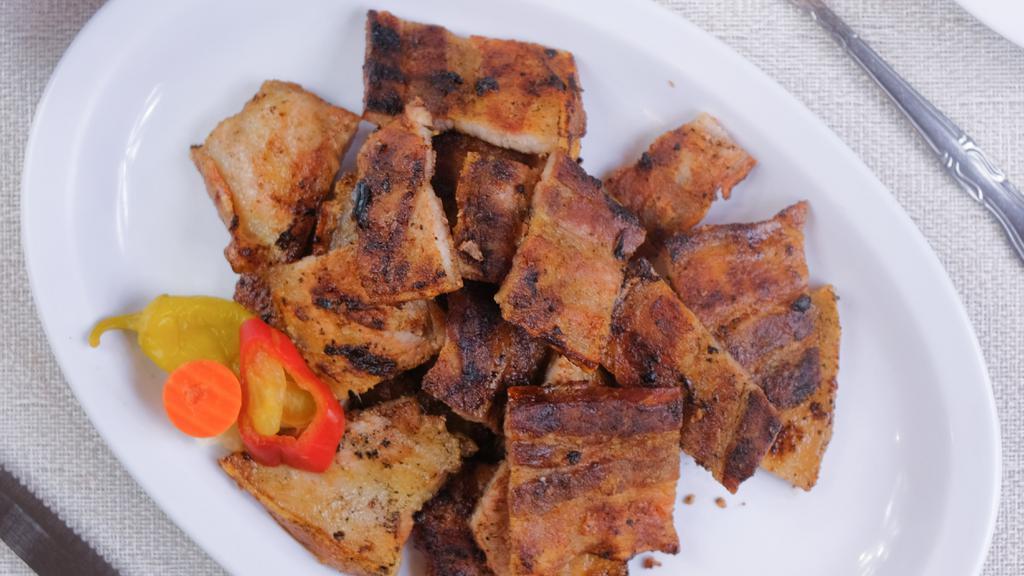 Pork Belly · these items require a longer cooking time.