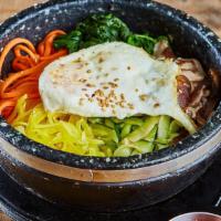 Bibimbap - Vegetable · Steamed Rice served with Cooked vegetables (Carrot, Spinach, Zucchini, Mushroom, Pickled Rad...
