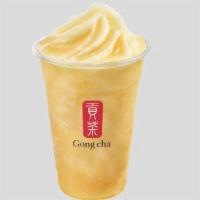 Passionfruit Yogurt Slush (百香果优格冰沙) · Caffeine-free.