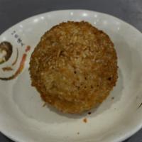 66 누룽지주먹밥 (치즈/불고기/스팸) / Crunch Rice Ball (Cheese/Bulgogi/Spam) · Choose one and leave a memo please