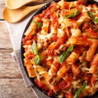 Baked Ziti · Classic baked ziti is a popular casserole made with fresh ziti pasta and chef's tomato based...
