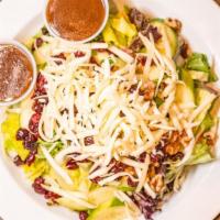 O'Keefe'S Court Street Salad · Mixed greens, dried cranerries, cucumber, walnuts & shredded Monterey Jack with house vinaig...