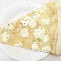 White Pizza Slice · 