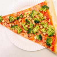 Broccoli Pizza Slice · 