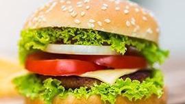 Hamburger · Served with cheese lettuce tomato mayonnaise ketchup and onions.