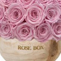 Extra Large Wooden Half Ball · Extra large wooden half ball with 80 Extra Large long-lasting roses.