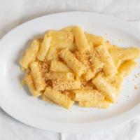 Italian Mac & Cheese · Mac and Cheese with a gourmet proprietary cheese blend and topped off with toasted bread cru...