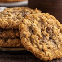 Oatmeal Raisin Cookie · Freshly baked Oatmeal Raisin Cookie.