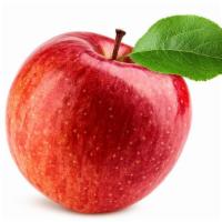 Single Red Apple · Fresh Red Delicious Apple.