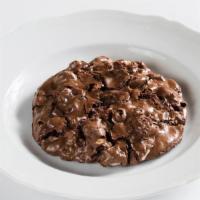 Flourless Chocolate Cookie · flourless chocolate cookie with walnuts