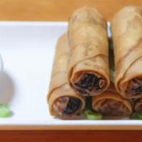 Vegetable Spring Rolls · 4 pieces