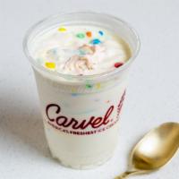 Carvelanche® · Our signature soft ice cream with your choice of mix-ins. Thicker than a shake, a Carvelanch...
